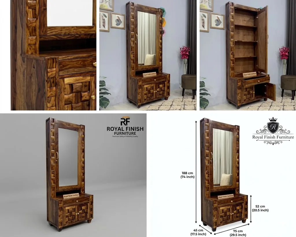 Niwar Royal Dressing Table — Niwar Marriage Set
