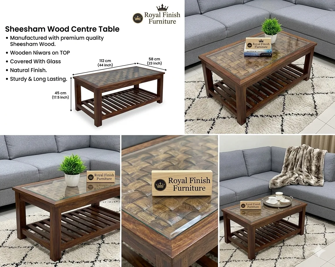 Niwar Royal Center Table — Niwar Marriage Set