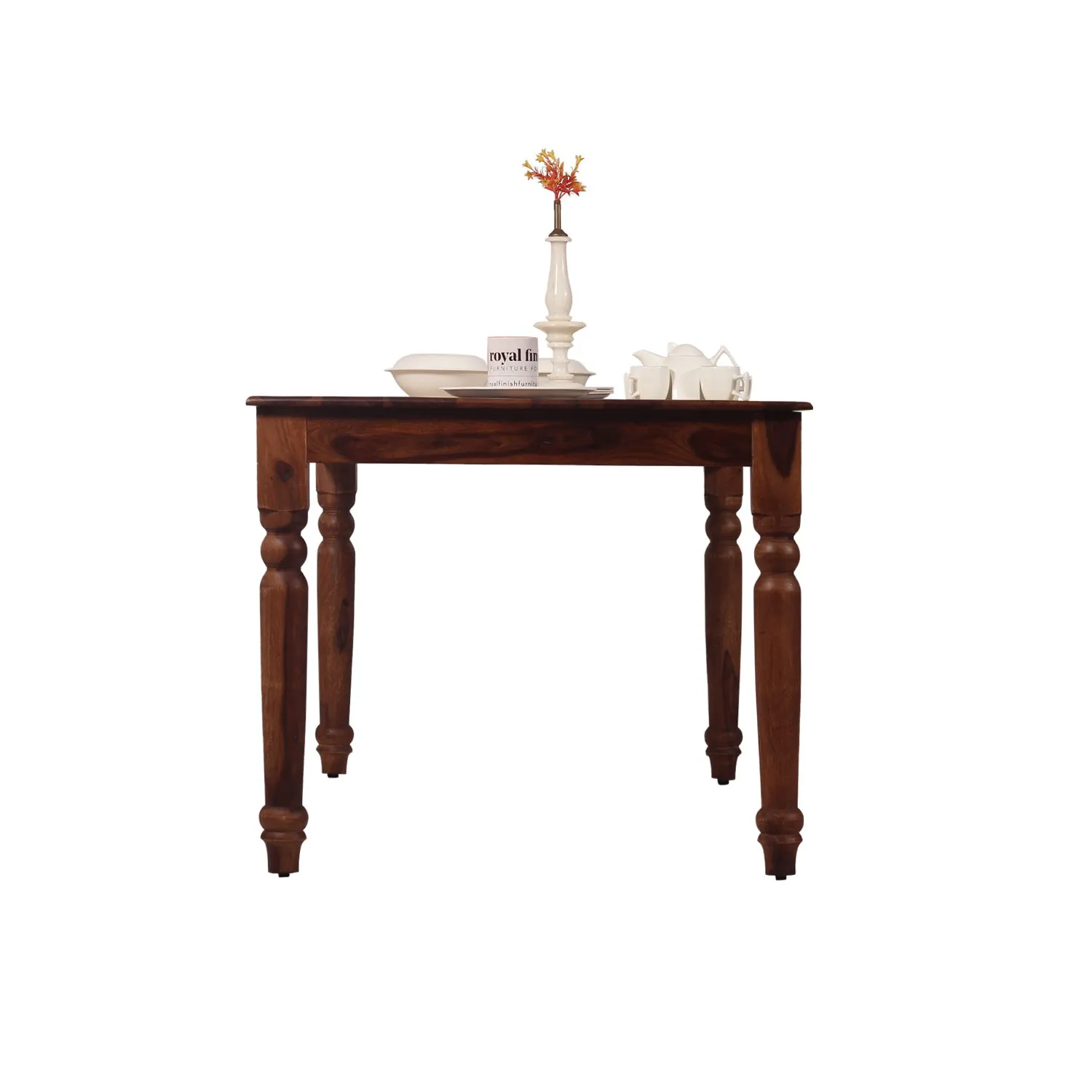 Royal Finish Artisan Dining Table in Natural Furniture Sheesham Wood sheesham dining table image 10