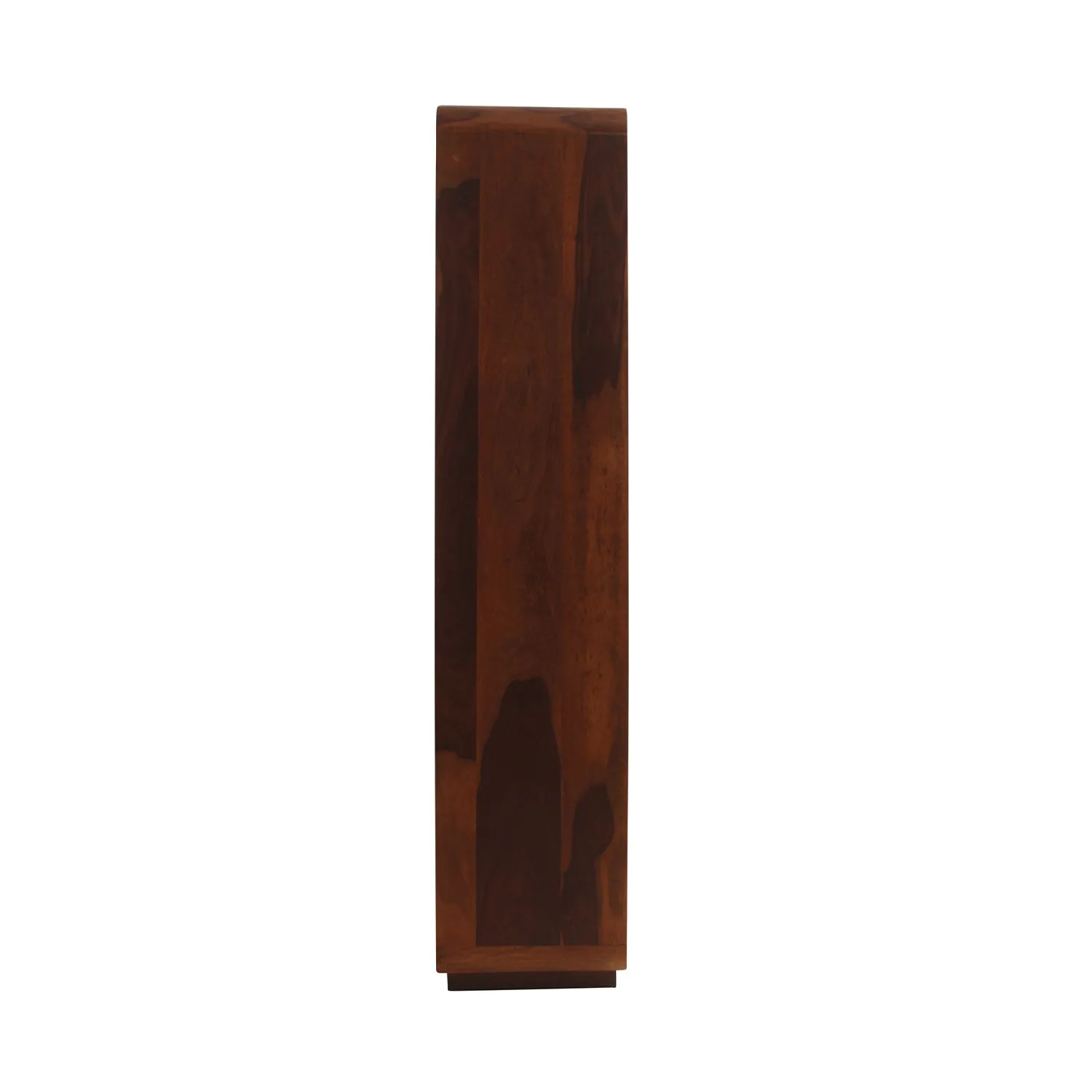 Royal Finish Modern 8 Shelf Solid Wood Bookshelf in Sheesham, Natural Colour solid wood bookshelf image 10