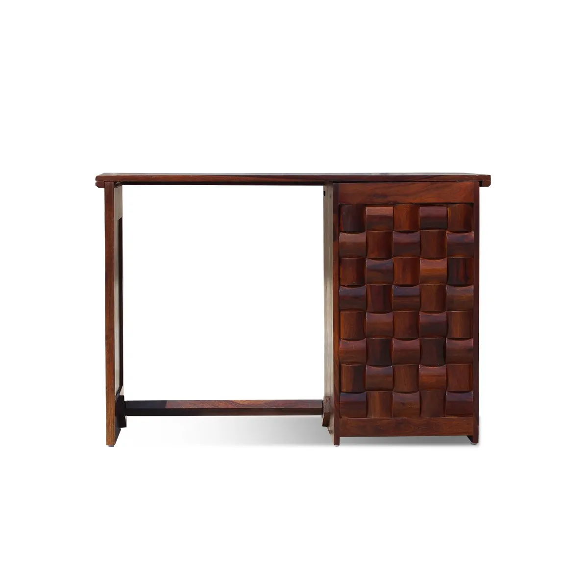 Royal Finish Nivora CT Cum Study Table & Chair in Sheesham Wood wooden study table image 10
