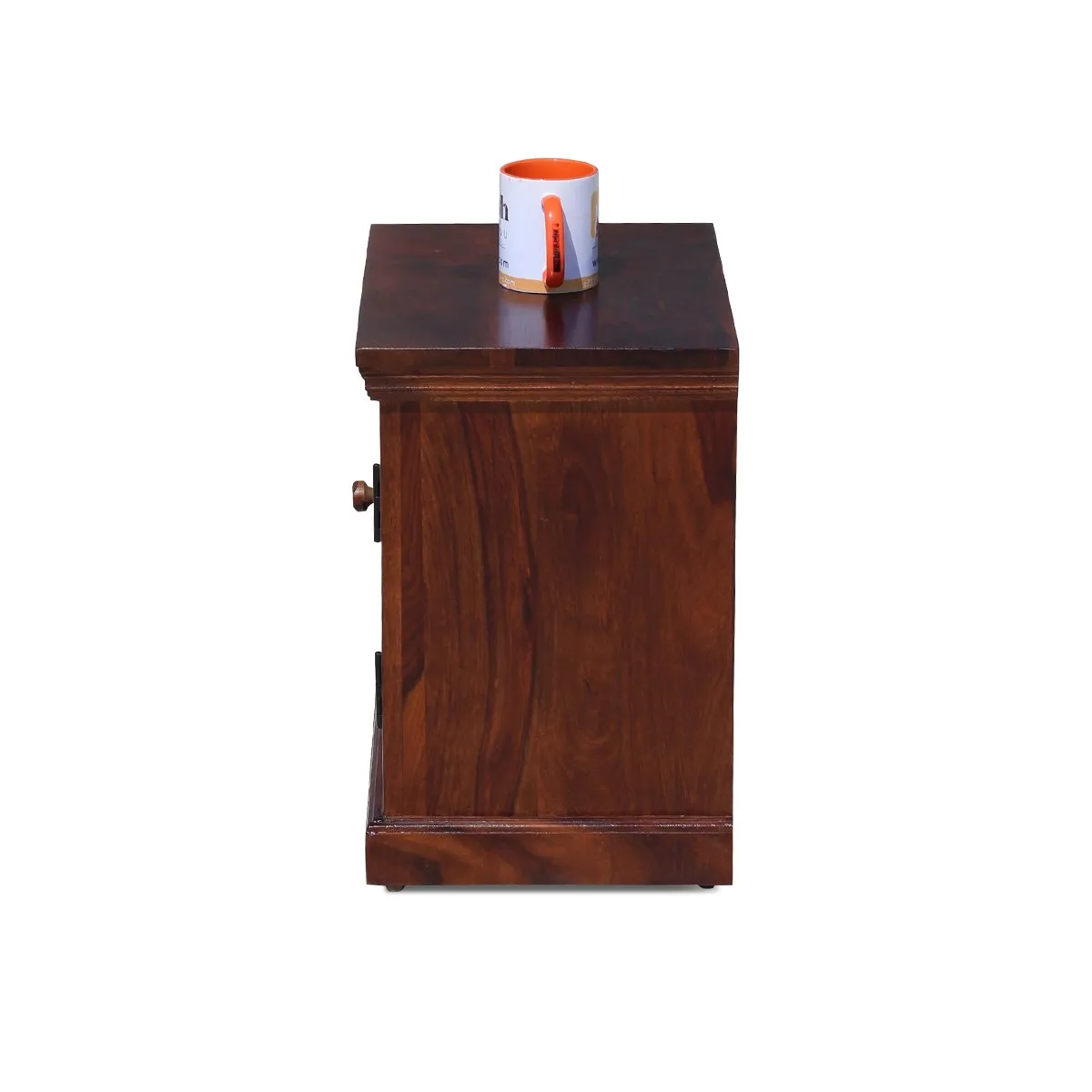 Royal Finish Mini Nivora Bedside Table In Furniture Sheesham Wood sheesham wood bed image 9