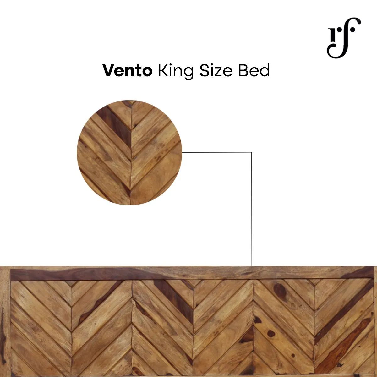 Royal Finish Vesto King Storage Bed In Solid Sheesham Wood sheesham wood bed image 4
