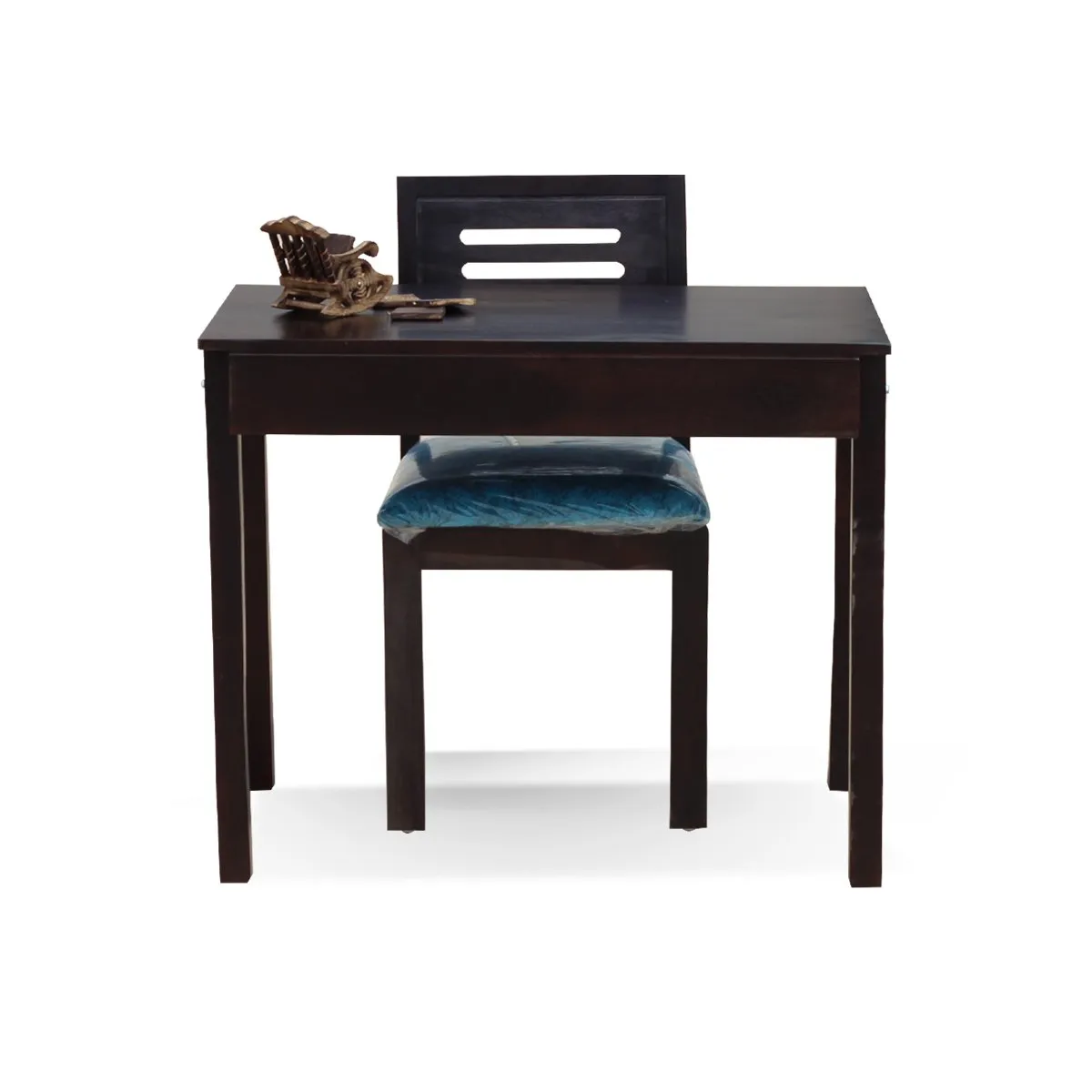Royal Finish Noir Tuxido Study Table With Capsuliec Chair in Furniture Sheesham wooden study table image 7