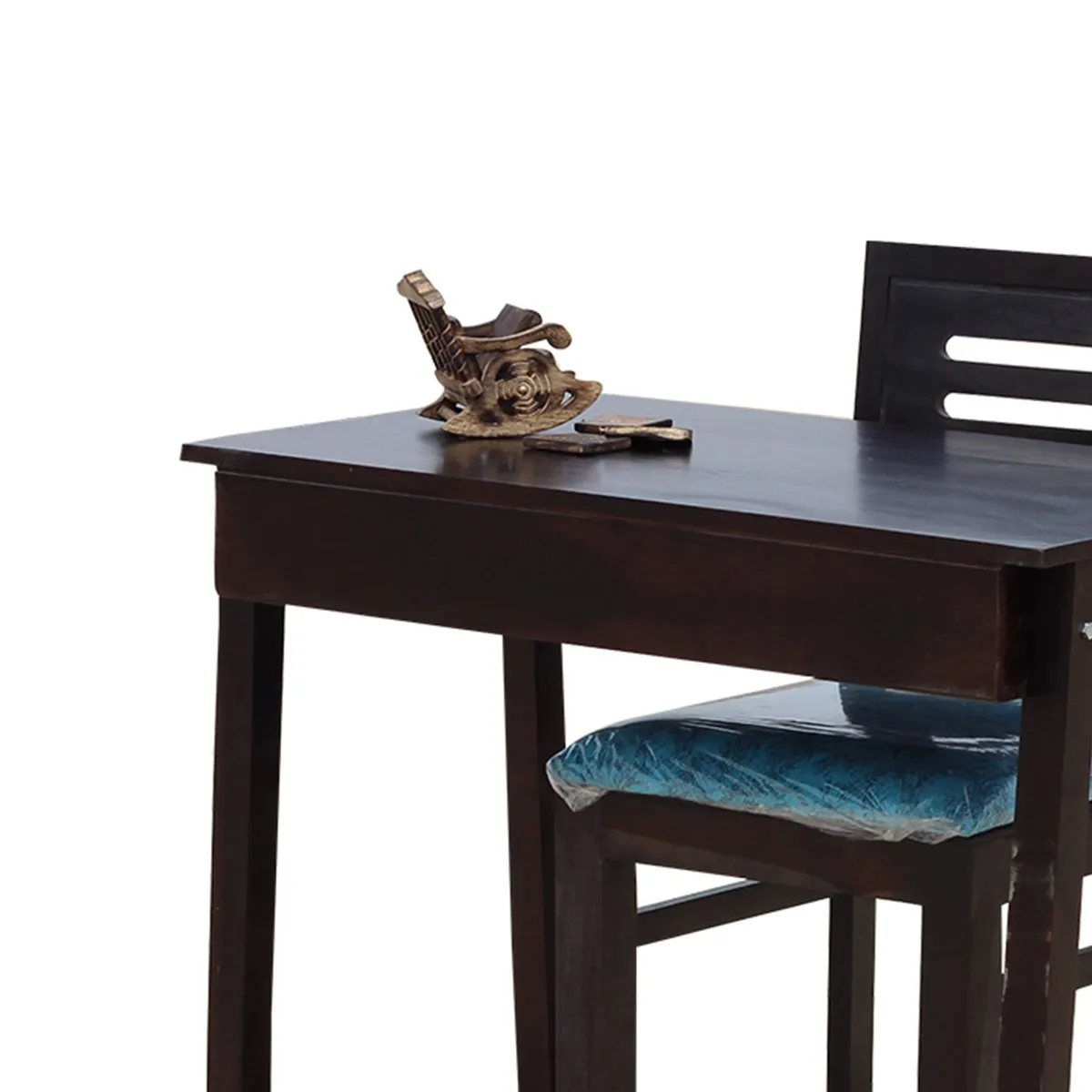Royal Finish Noir Tuxido Study Table With Capsuliec Chair in Furniture Sheesham wooden study table image 10