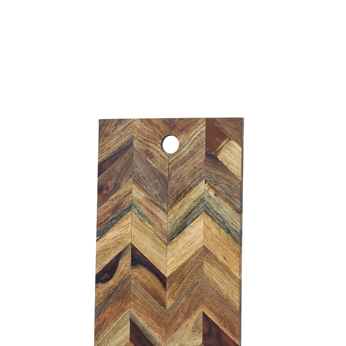 Royal Finish Zago Zig Chopping Board With Food Beverage Layer Protected Polished sheesham wood furniture image 9