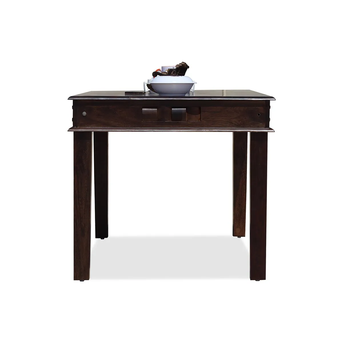 Royal Finish Nivora Moderna Dining Table in Sheesham with wallnut color sheesham dining table image 3