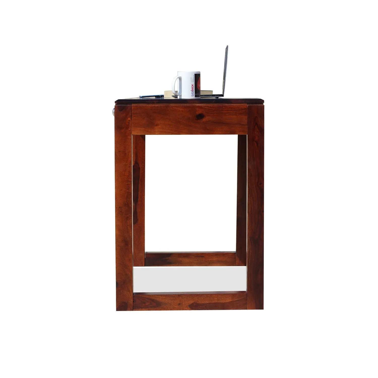 Royal Finish Two Drawer Hecto Minimal Study Table in Funriture Sheesham Wood wooden study table image 9