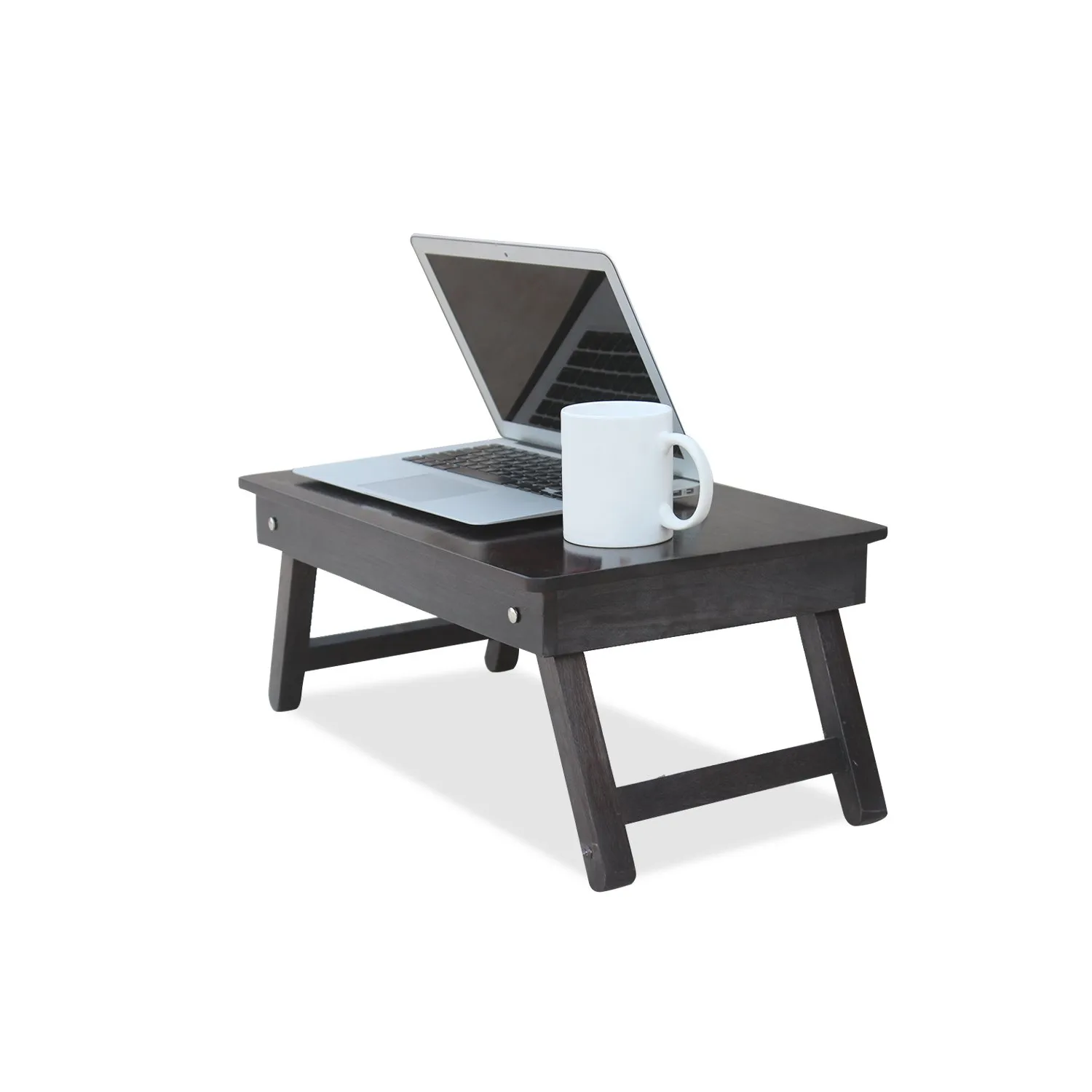 Royal Finish Simpla Morning Ashy Finish Foldable Study Table in Sheesham Wood wooden study table image 3