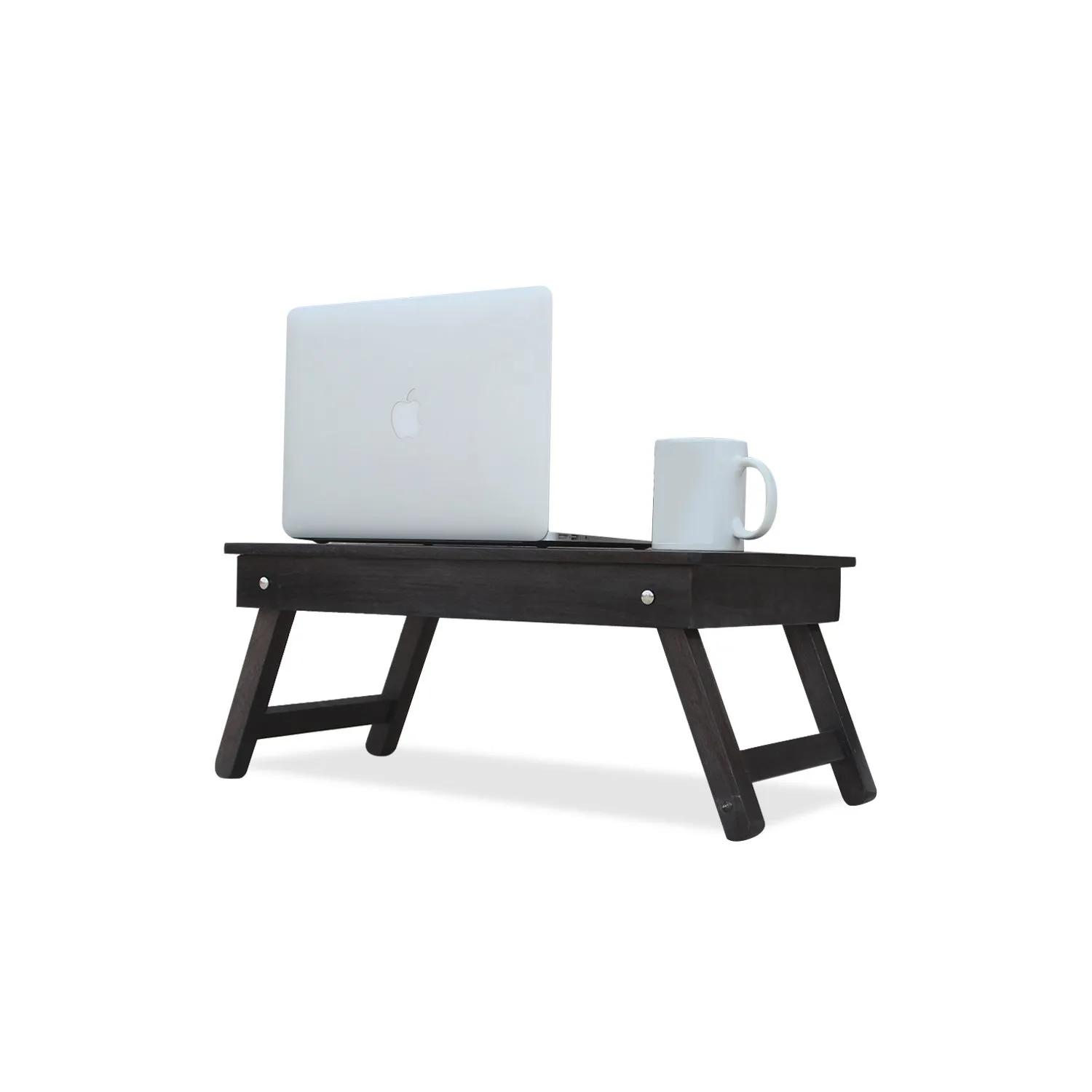 Royal Finish Simpla Morning Ashy Finish Foldable Study Table in Sheesham Wood wooden study table image 4
