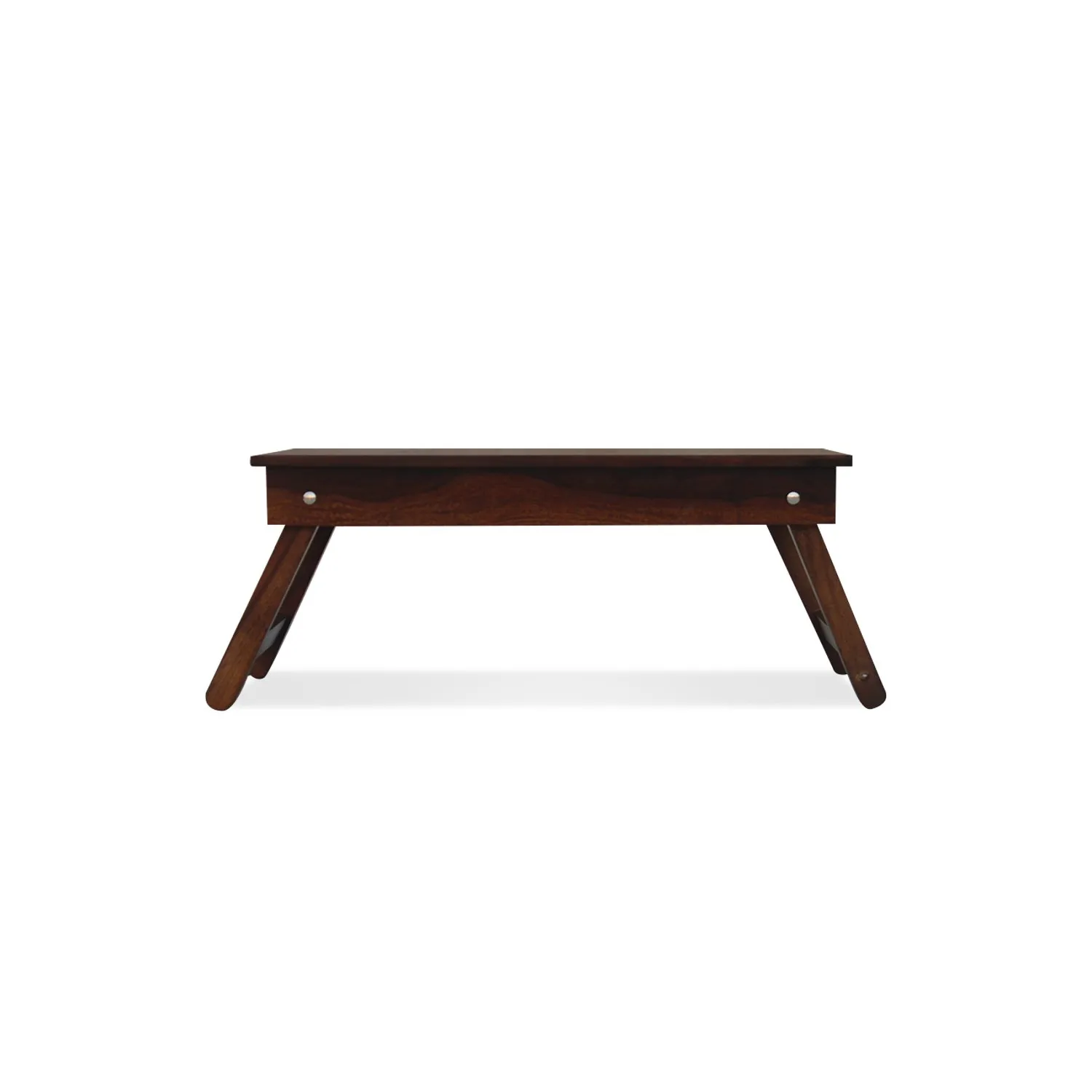 Royal Finish Simpla Morning Natural Finish Foldable Study Table in Sheesh wooden study table image 9