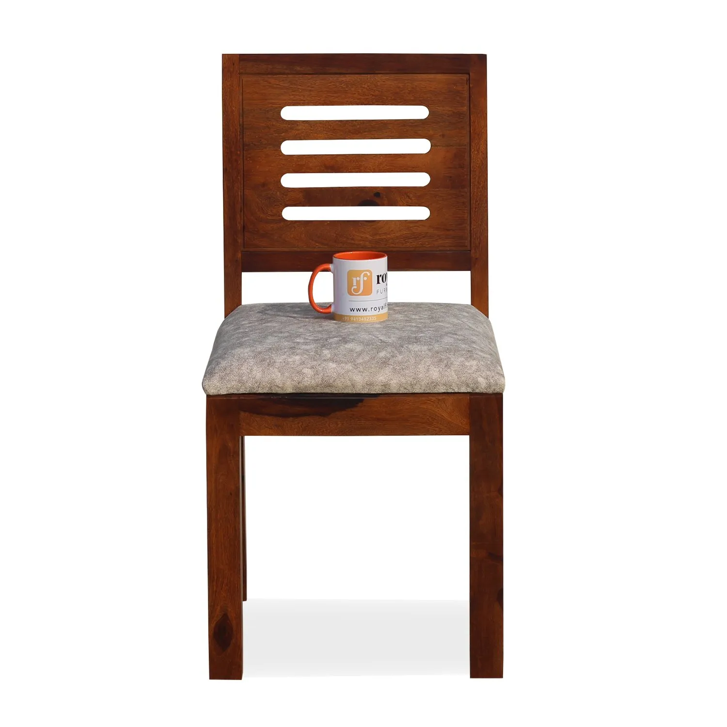Royal Finish Ecko 4 Seater Dining Set in Natural Premium Furniture Sheesham Wood sheesham dining table image 11