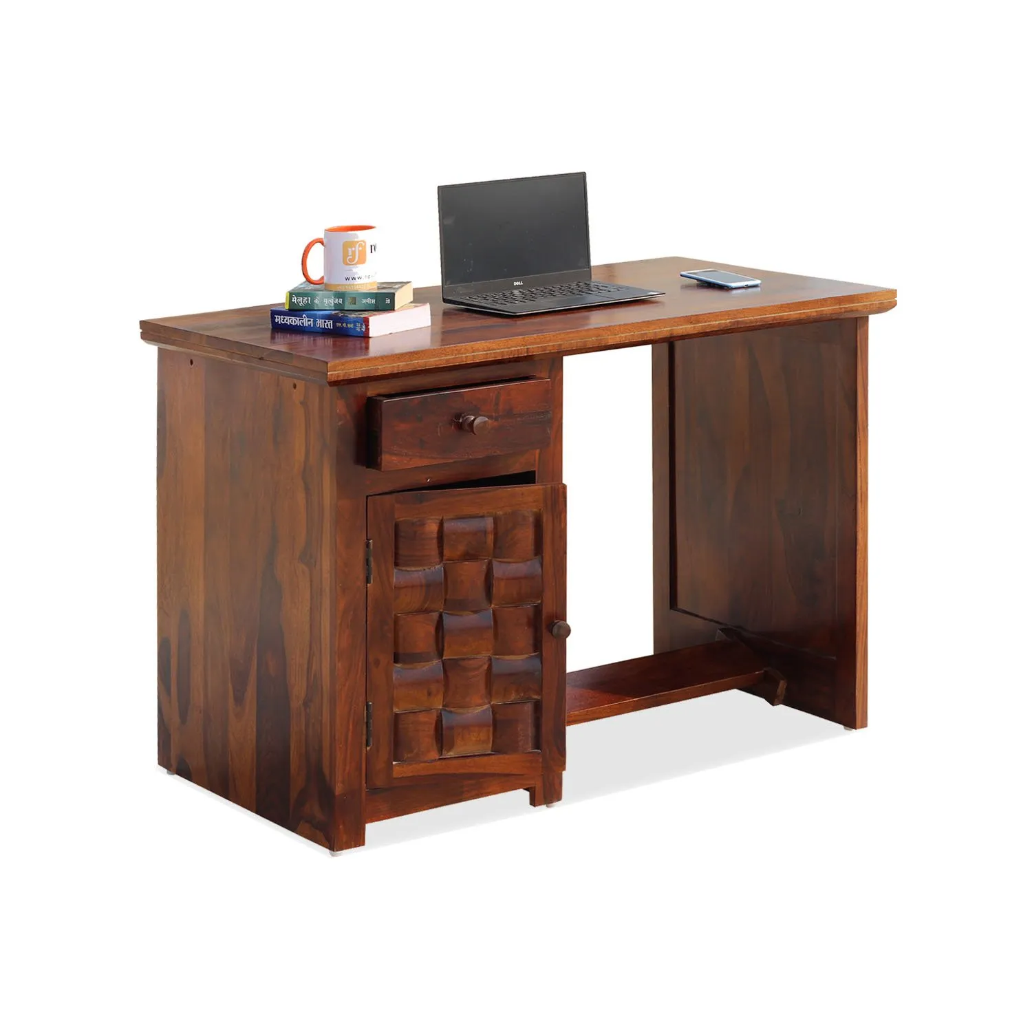 Royal Finish Nivora Study Table in Funriture Sheesham wooden study table image 6