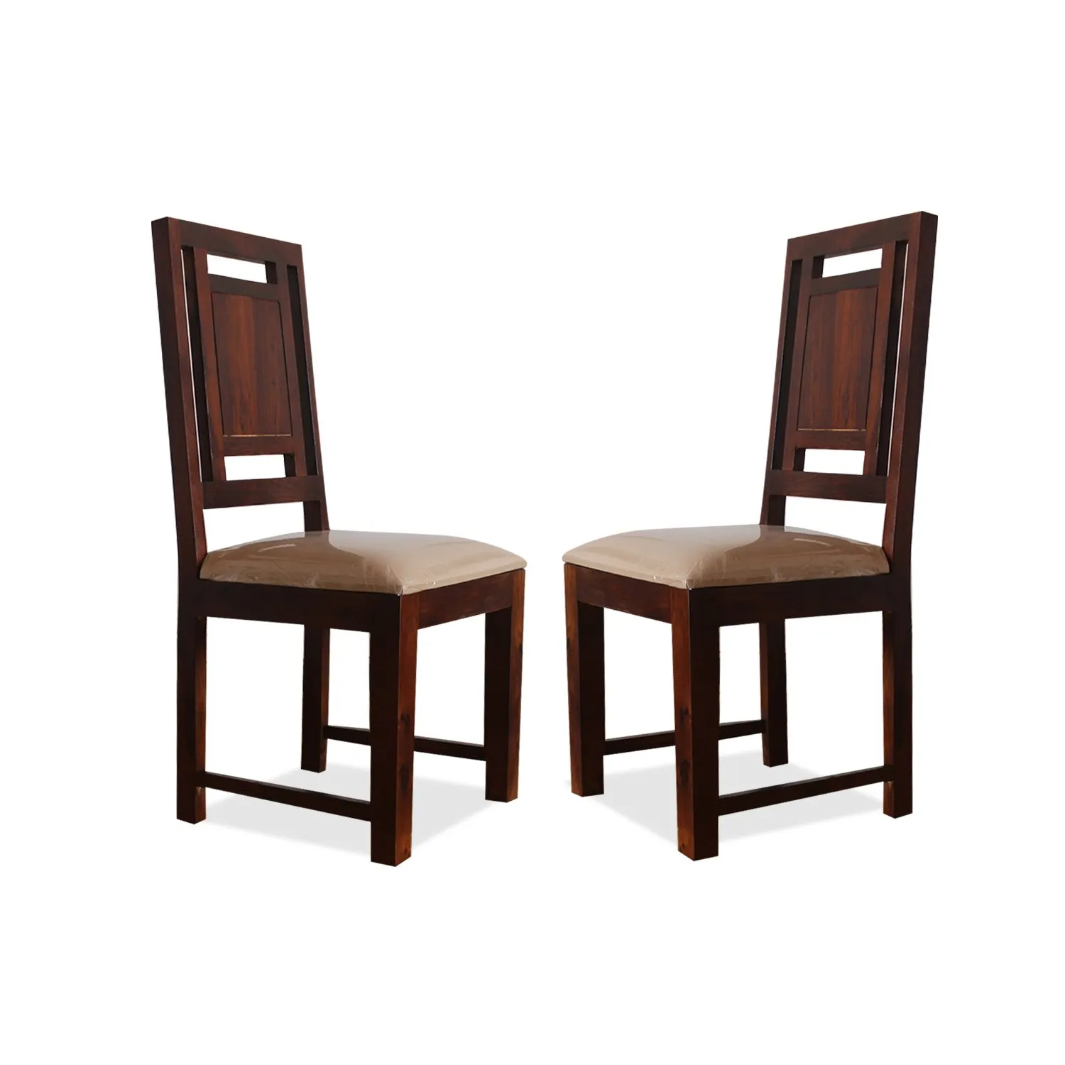 Royal Finish Nivora Chair in Funriture Sheesham Wood(Set of Two) sheesham wood furniture image 2