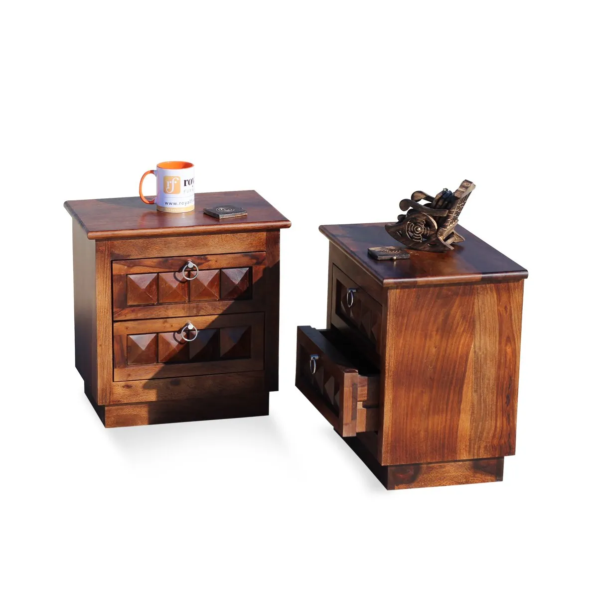 Royal FinishStylish & Functional Table Set | Compact Size | Premium Sheesham sheesham wood furniture image 10