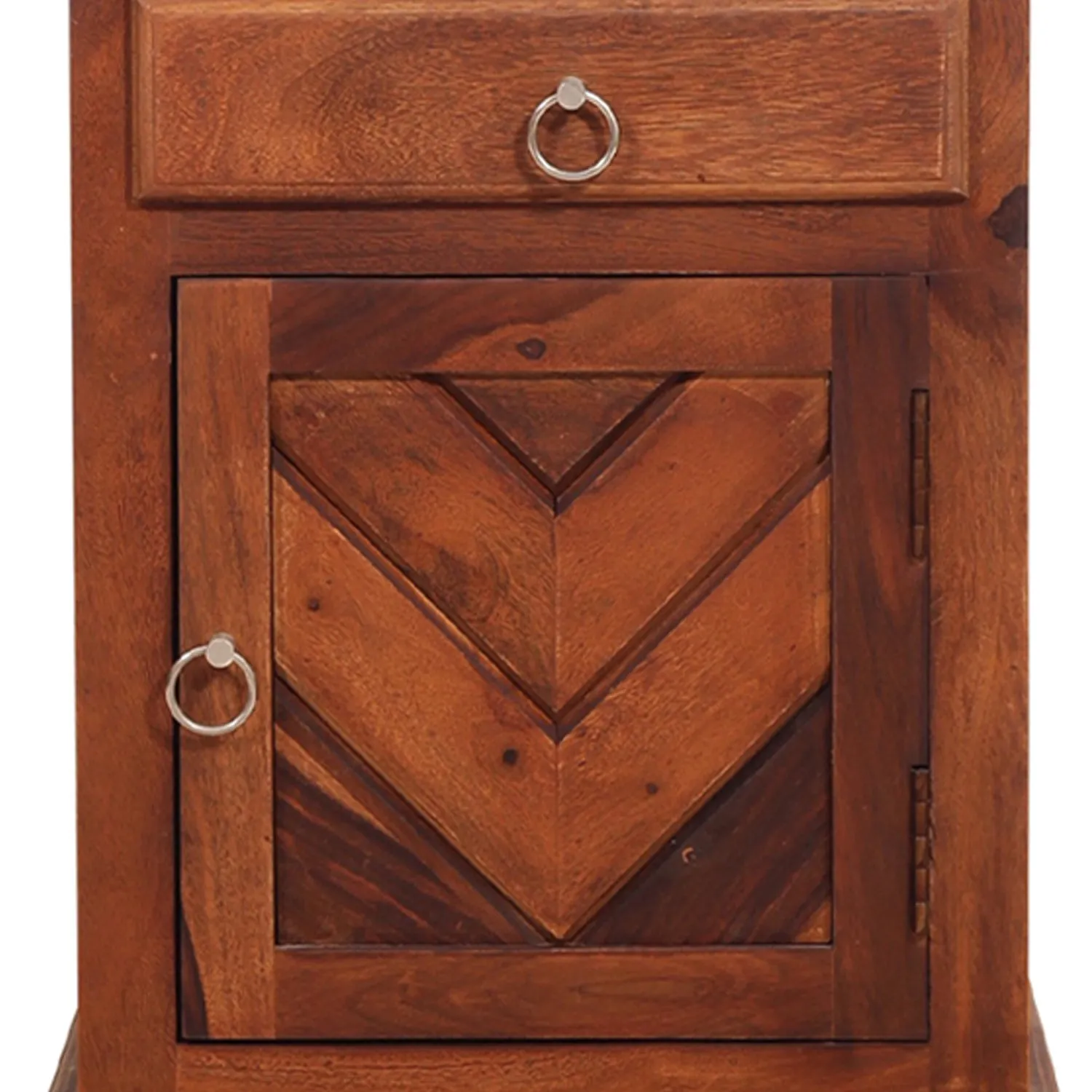Royal Finish Vesto Double Bedside Table In Furniture Sheesham Wood In Natural sheesham wood bed image 8