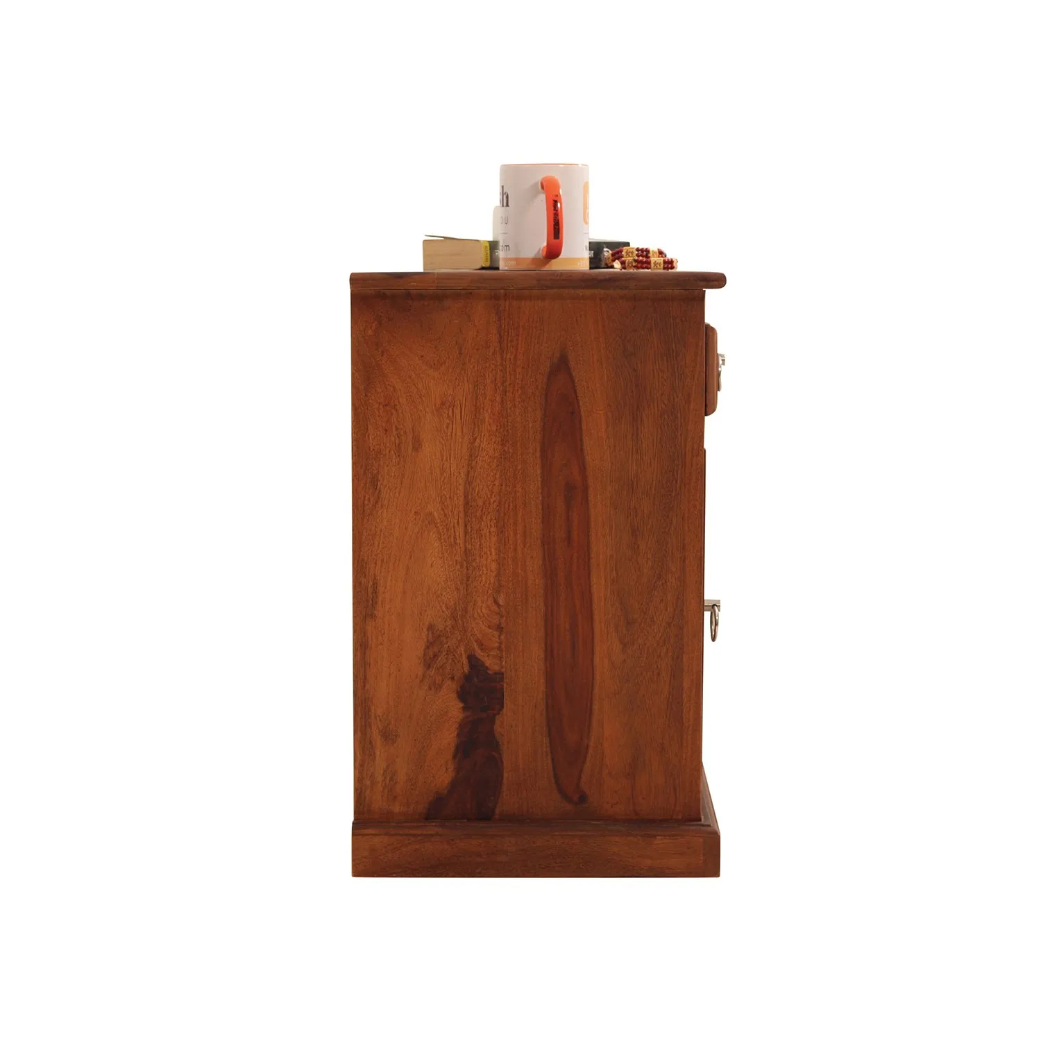 Royal Finish Vesto Bedside Table In Furniture Sheesham Wood In Natural Colour sheesham wood bed image 10