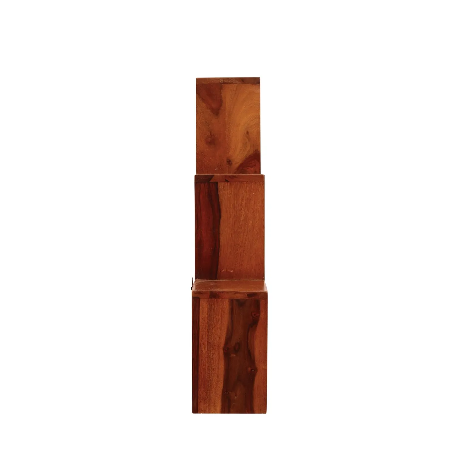 Royal Finish Artisanal Wall Shelf Natural Honey In Sheesham with Matte Finished sheesham wood furniture image 9